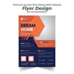 Dream Home Creative Real Estate Flyer Template