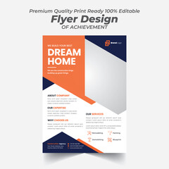 Dream Home Creative Real Estate Flyer Template
