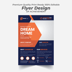 Dream Home Creative Real Estate Flyer Template
