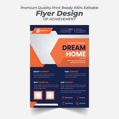 Dream Home Creative Real Estate Flyer Template