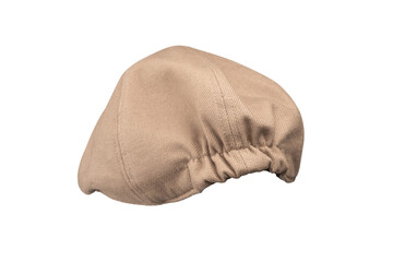 Ascot cap isolated on a white background.