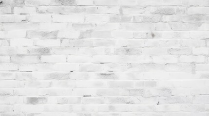 Fototapeta premium White grunge brick wall texture background 