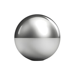 Metal isolated on transparent or white background