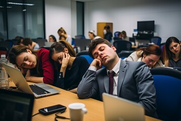 Weary Office Workers Seek Engagement and Rest