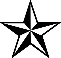 Vector illustration of a starfish on a transparent background