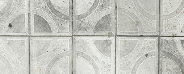 The texture of old stone tiles