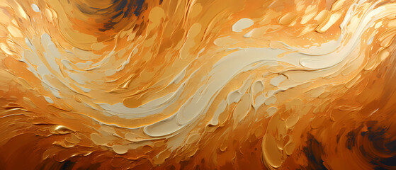 Orange Texture Paint