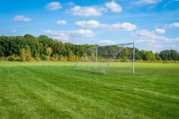 Soccer Field With Goal