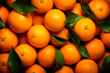 oranges close up background