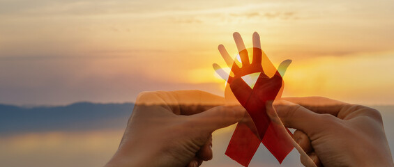 Concept of support and protection of AIDS patients.