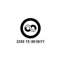 Zero To Infinity Logo Concept | Vector Logo Design