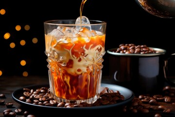 Indulge in the ultimate summer delight with these chilled glasses of iced coffee, a caffeinated pick-me-up that's as cool as it is delicious.