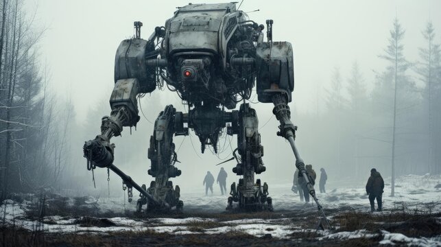War Between Humans and Robots