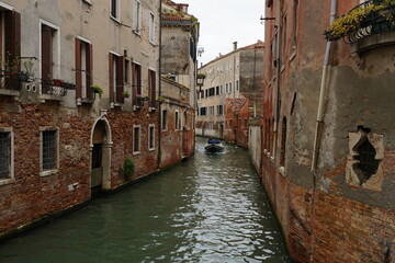Fototapeta na wymiar Venetian Canal, Venice, Italy