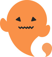 Halloween Ghost Flat Icon
