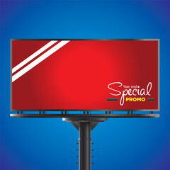 Creative Hoarding Billboard banner Advertising temlate Squre and Round Coircular templates © X Concept