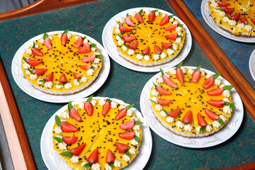 passionfruit cheesecake