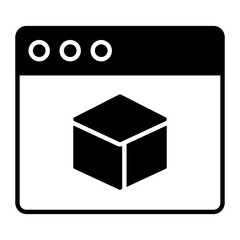 Product Site Glyph Icon