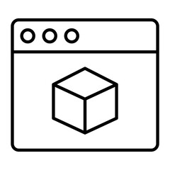 Product Site Outline Icon