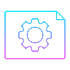Development Gradient Icon