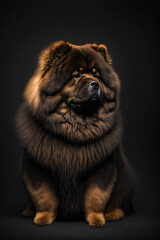 Black gold Chow Chow