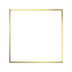 Obraz premium Realistic golden frame 