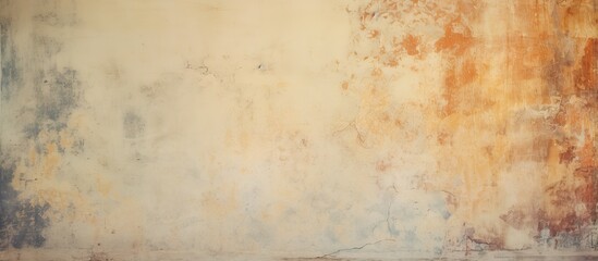 Vintage style wall texture with natural color used as a background