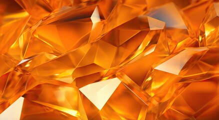 orange crystal background