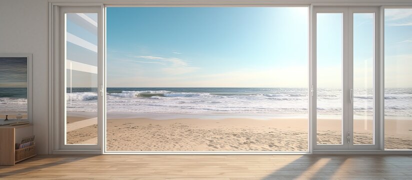 Virtual Beach House Interior In No Property Release Required