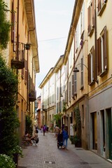 Obraz premium Lake Como town