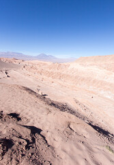 Fototapeta na wymiar A view of moon valley