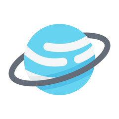 Space Flat Icon