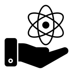 Science Glyph Icon