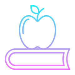 Apple Gradient Icon