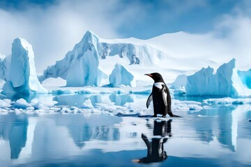 Winter day close up.