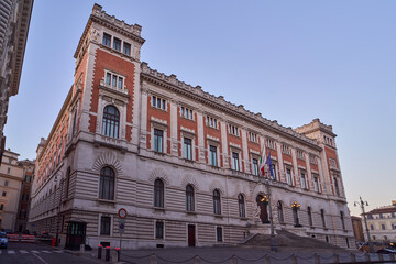 Palazzo Montecitorio, seat of the Italian Parliament in Rome
