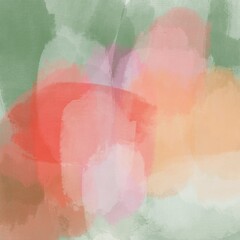 Bright Colorful Abstract Painting Background