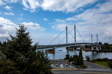 Naklejka premium Sitka Bridge
