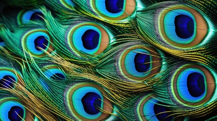 peacock feathers texture background