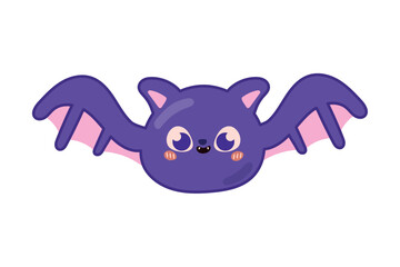 halloween kawaii bat