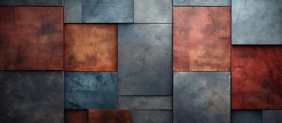 Textured wall panel in close up view