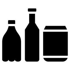 Beverage Glyph Icon