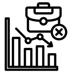 Unemployment Outline Icon