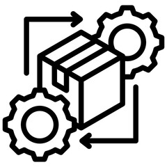 Production Outline Icon