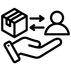 Direct Selling Outline Icon