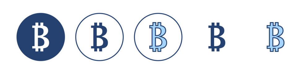 Bitcoin icon vector. bitcoin sign and symbol. payment symbol. cryptocurrency logo