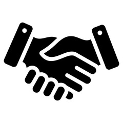 Obraz premium Relationship Glyph Icon