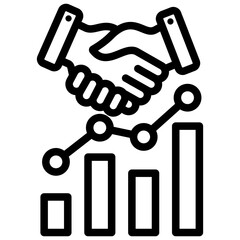 Partnership Outline Icon