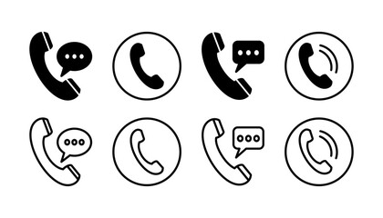 Call icon vector. phone icon vector