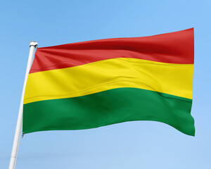 FLAG OF THE COUNTRY BOLIVIA